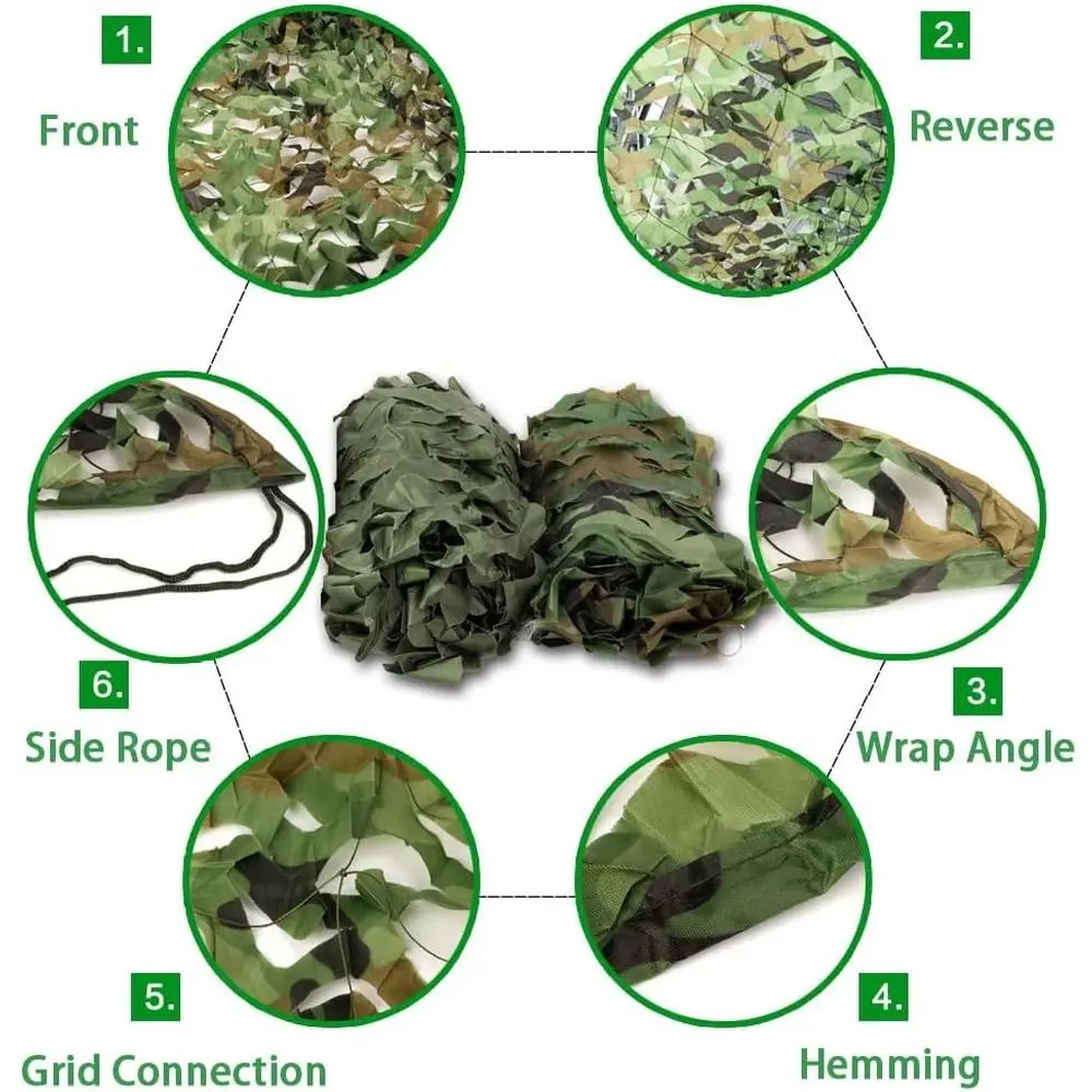 Large 7x12m Camouflage Netting - огляд і ціна Outdoor Hunting Blinds