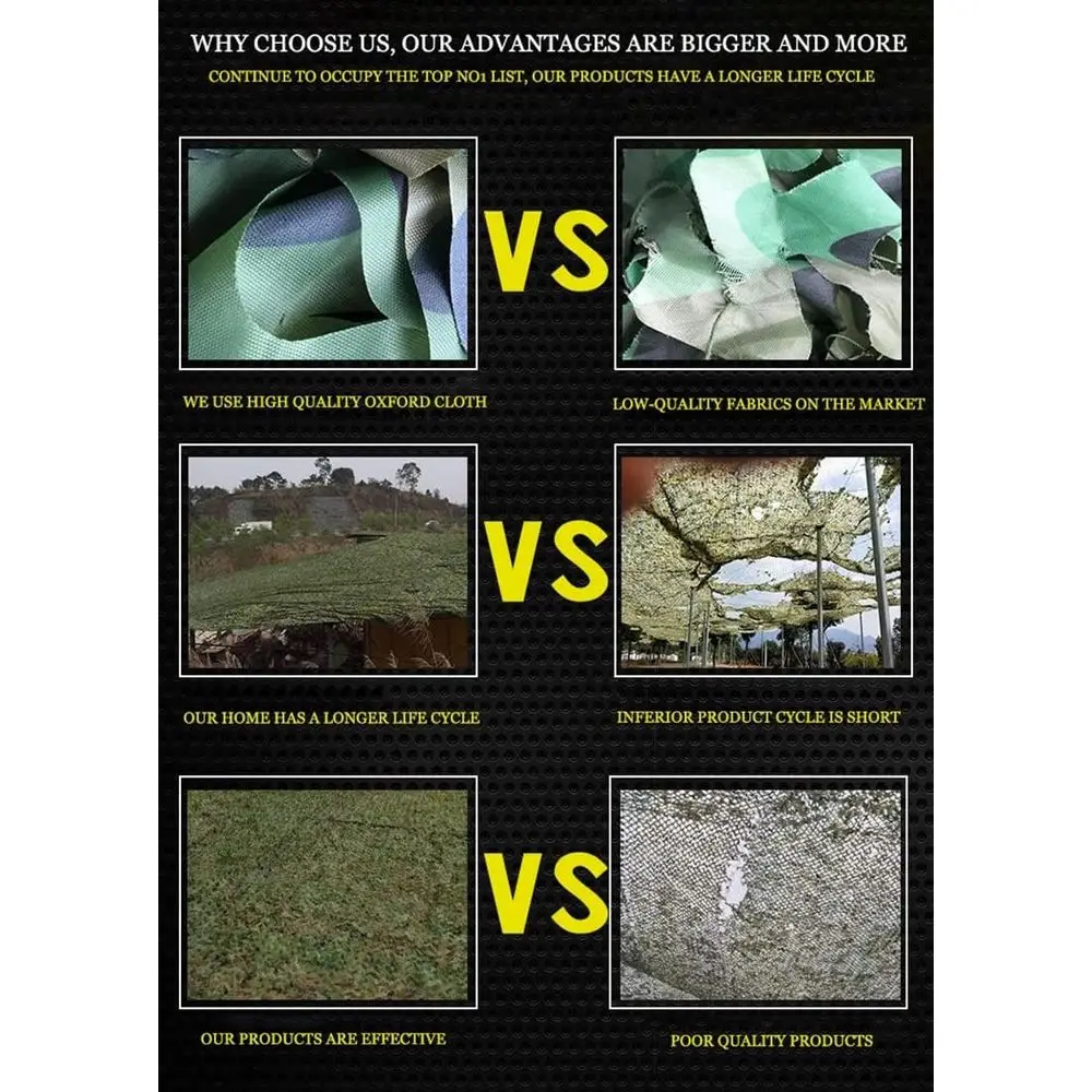 Large 7x12m Camouflage Netting - огляд і ціна Outdoor Hunting Blinds