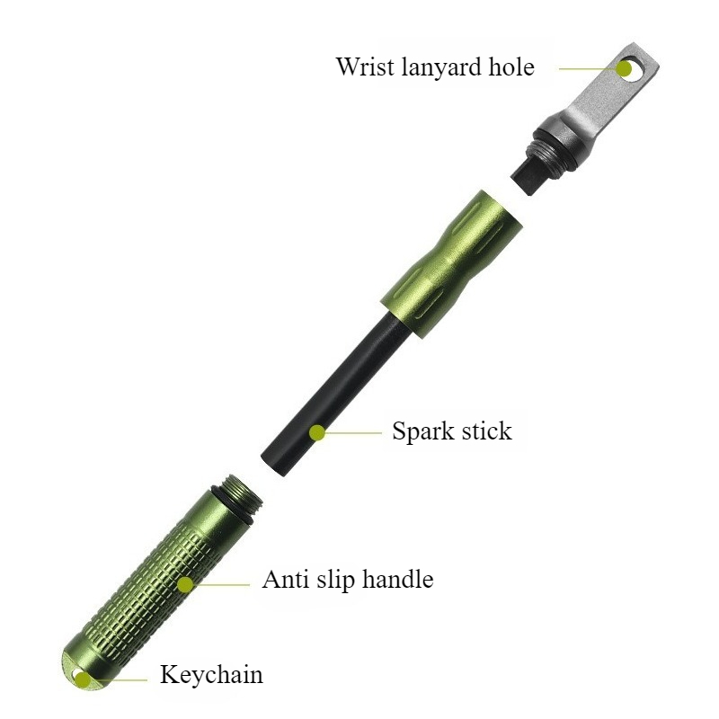 Portable Waterproof Flint Emer - огляд і ціна Fire Starter Waterproof