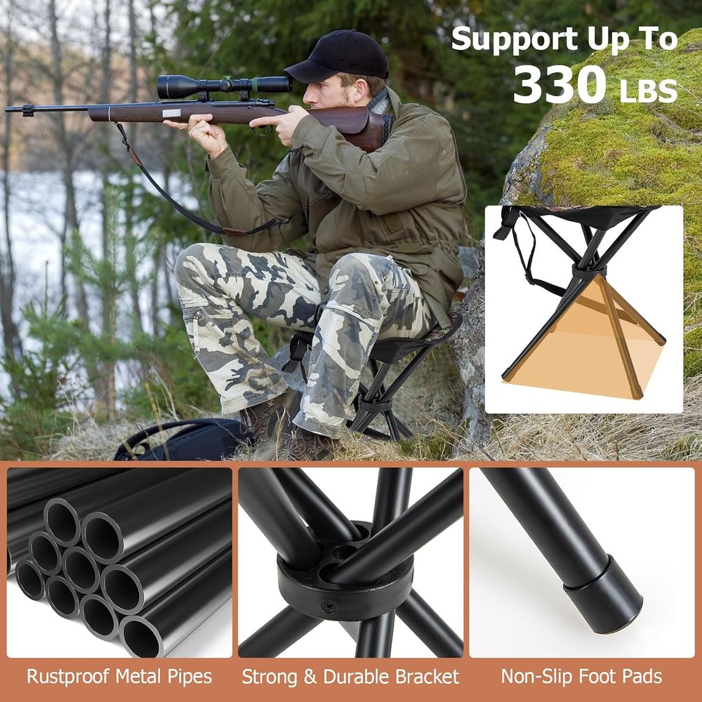 2 Pack Portable Tripod Lightwe - огляд і ціна Outdoor Hunting Blinds