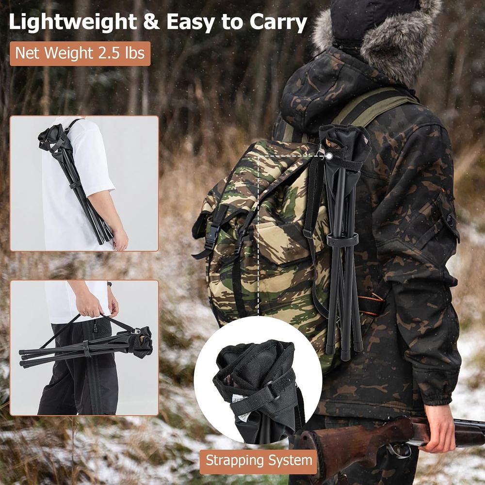 2 Pack Portable Tripod Lightwe - огляд і ціна Outdoor Hunting Blinds