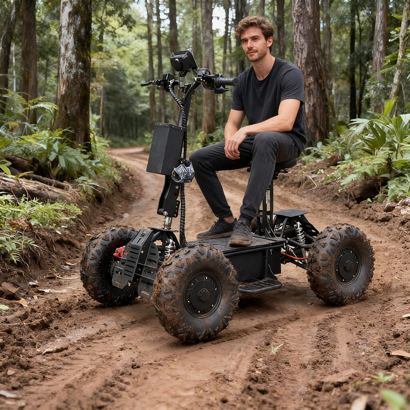 60V Off-road Electric Quad Sco - огляд і ціна Outdoor Hunting Vehicle