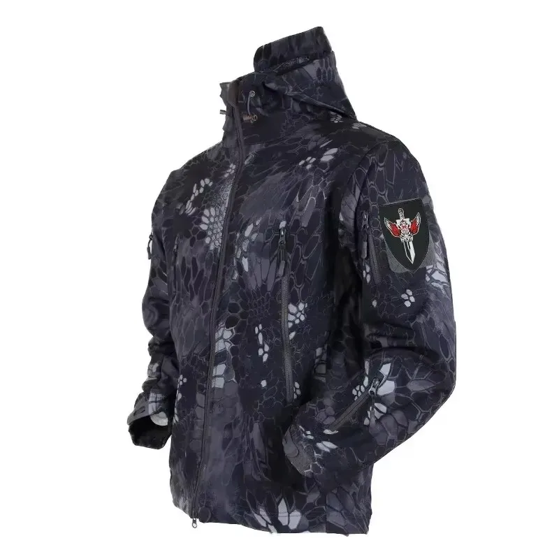 5XL 6XL CP Camouflage Soft She - огляд і ціна Hunting Outdoor Jacket
